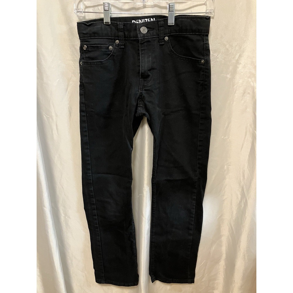 Levis Denizen‎ 216 Skinny Fit Jeans Boys Size 12 Reg Black